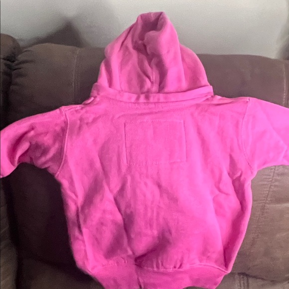 Miami Marlins girls Hoodie Bright Pink nwt size 12month - Picture 3 of 4